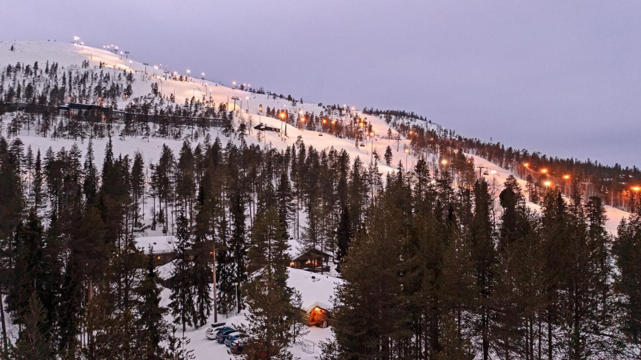 Ski-Inn Kelohuoneisto Pyhaetunturissa Pelkosenniemi Exteriör bild